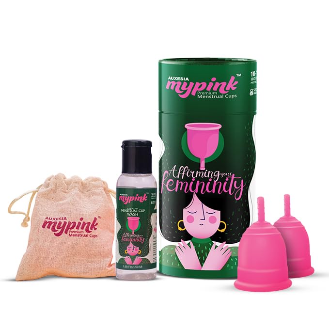 MYPINK Menstrual Cups Medium for Women, 2 Count Uses, Benefits, Price