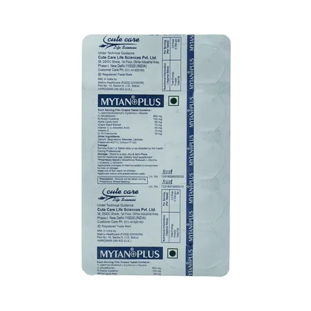 Mytan Plus Tablet 10's