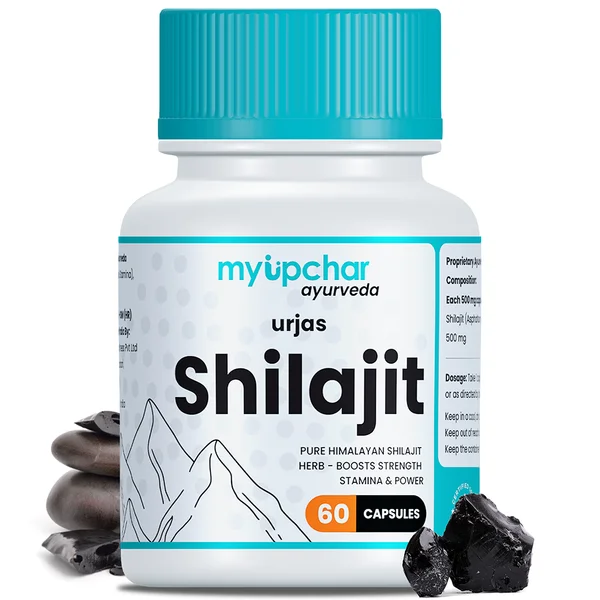 Myupchar Ayurveda Urjas Shilajit, 60 Capsules