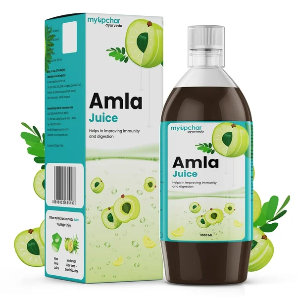 Myupchar Ayurveda Amla Juice, 1000 ml, Pack of 1