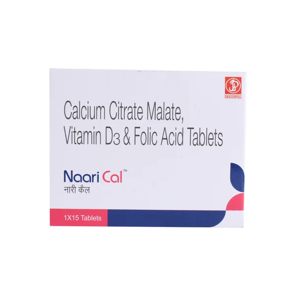 NAARI CAL TABLETS 15'S, Pack of 15