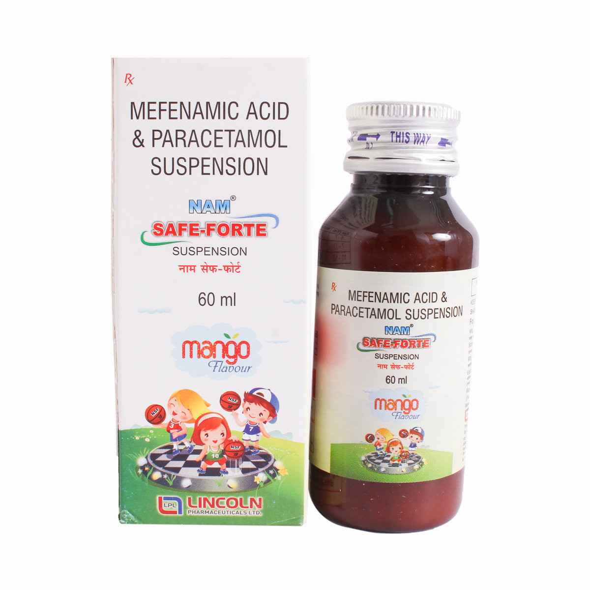 Nam Safe Fort Suspension 60ml, Pack of 1 Liquid Nam Safe Fort Suspension 60ml, Pack of 1 Liquid