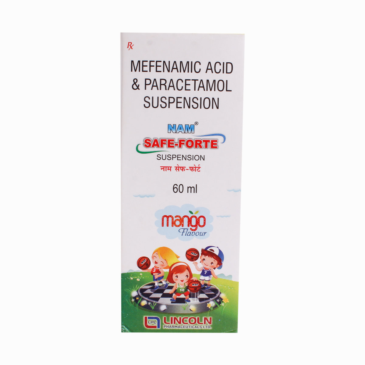 Nam Safe Fort Suspension 60ml, Pack of 1 Liquid Nam Safe Fort Suspension 60ml, Pack of 1 Liquid