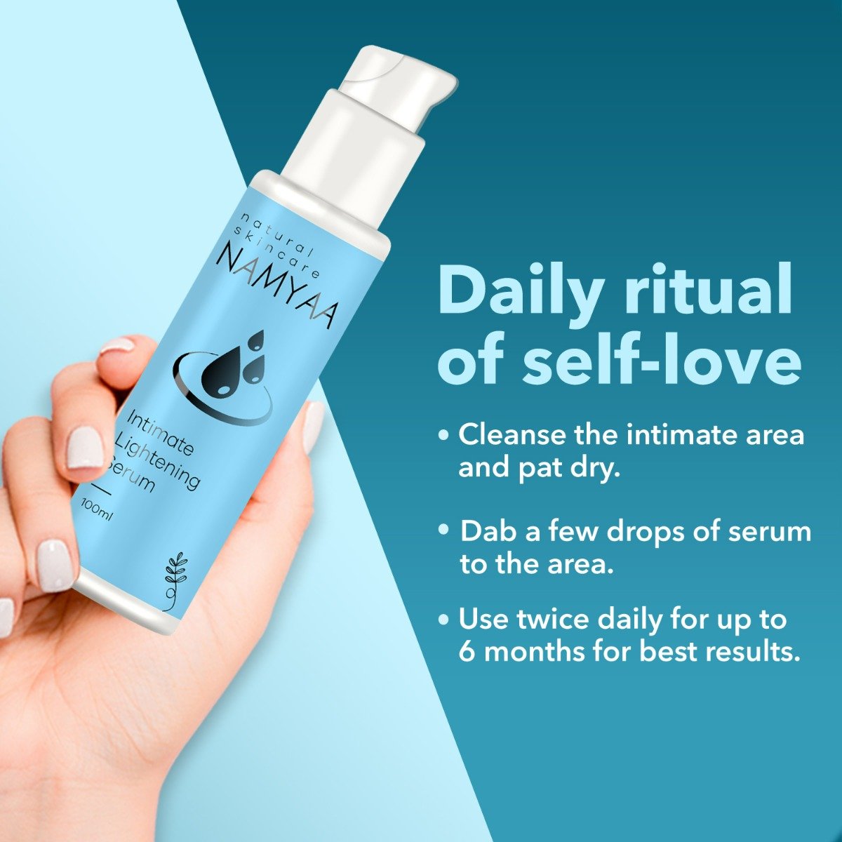 Namyaa Intimate Lightening Serum, 100 ml, Pack of 1 Namyaa Intimate Lightening Serum, 100 ml, Pack of 1