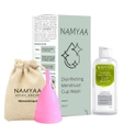Namyaa Ultra Soft Reusable Menstrual Cup Medium, 1 Count
