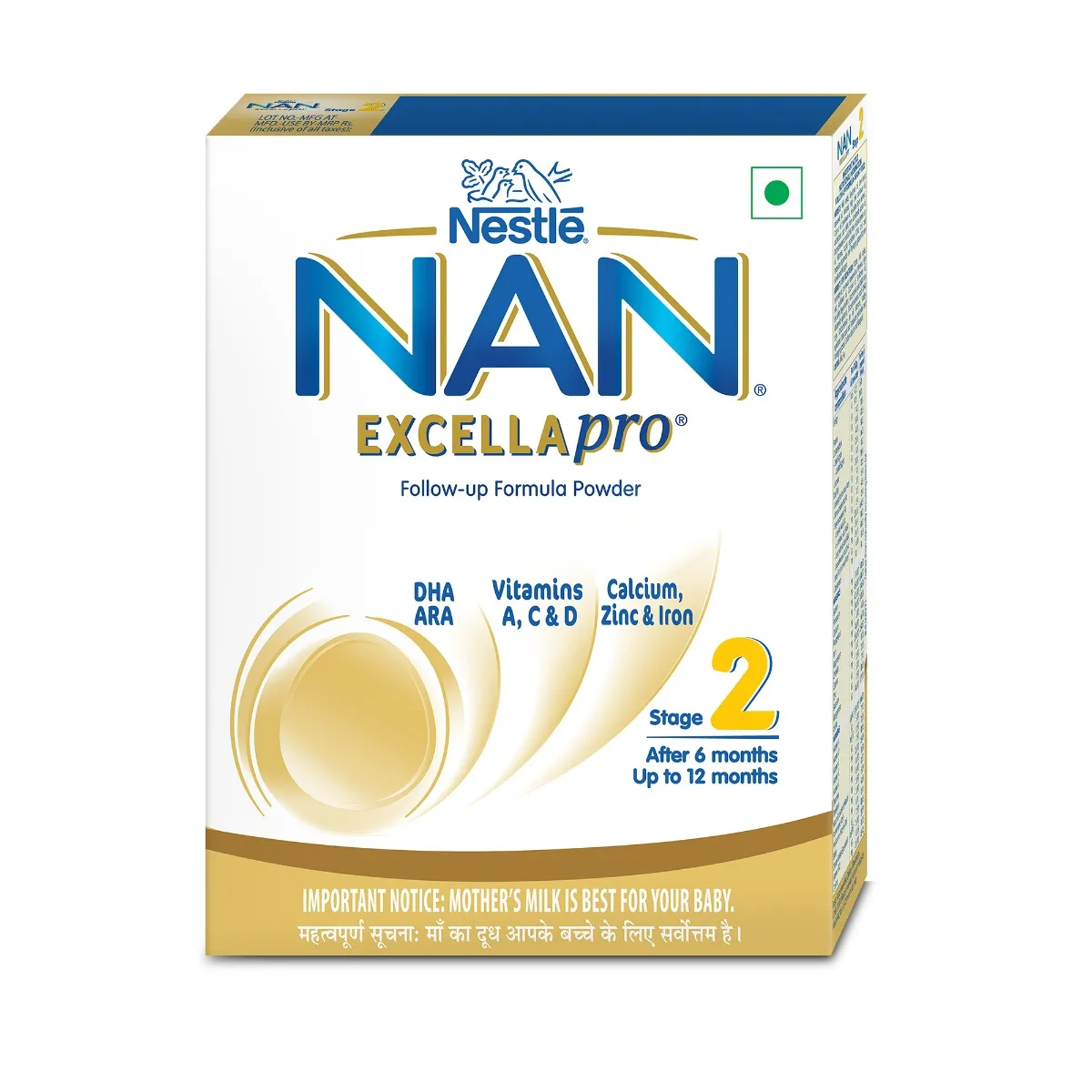 Nestle Nidal Stage 2 TWO Cans 350G 6-12 Months