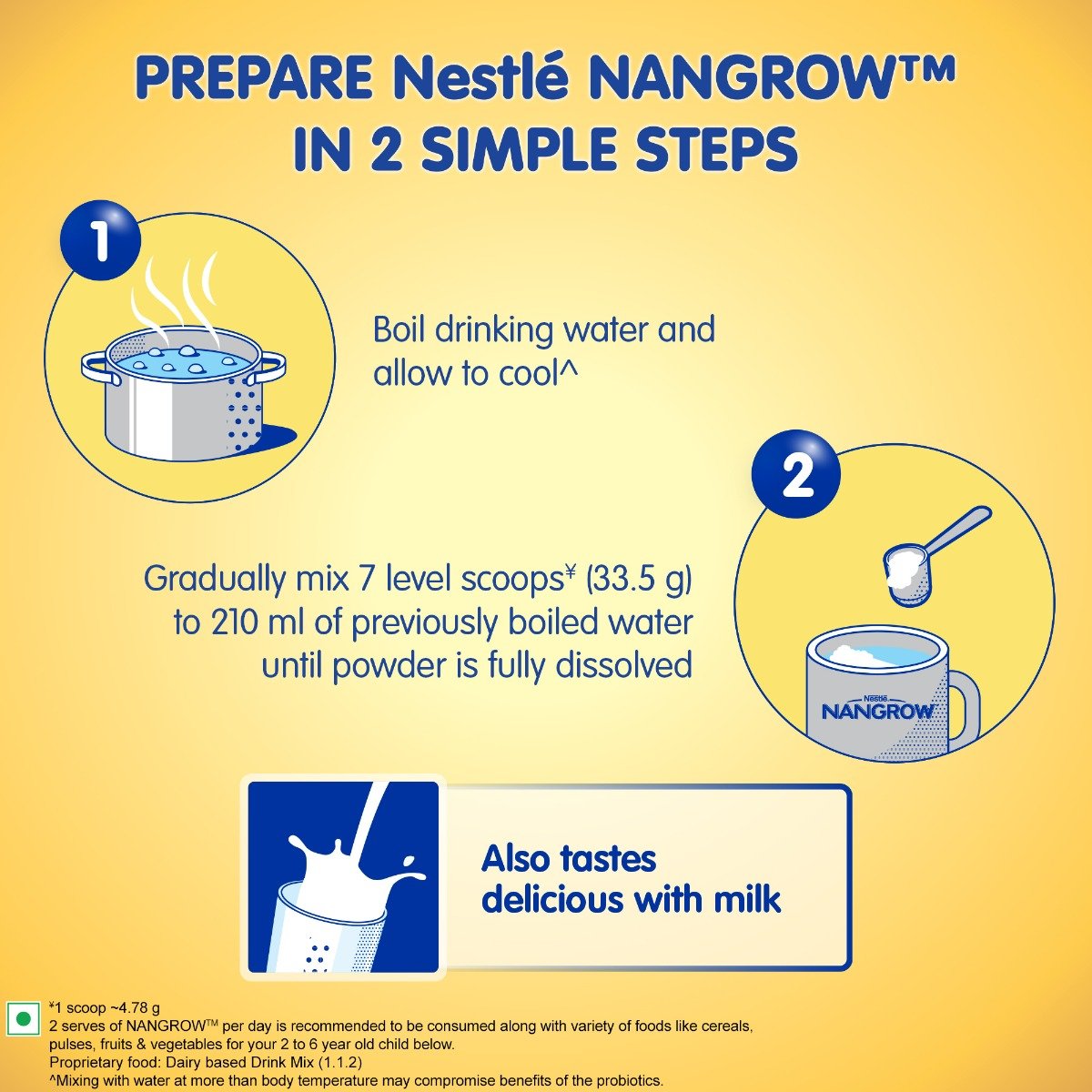 Nestle Nangrow Nutritious Milk Powder Drink For Growing Children Toddler Aged 2-6 Years | Contains DHA | Rich In Protein & Vital Nutrients | Creamy Vanilla Flavor, 400gm, BIB Pack , Pack of 1 Nestle Nangrow Nutritious Milk Powder Drink For Growing Children Toddler Aged 2-6 Years | Contains DHA | Rich In Protein & Vital Nutrients | Creamy Vanilla Flavor, 400gm, BIB Pack , Pack of 1
