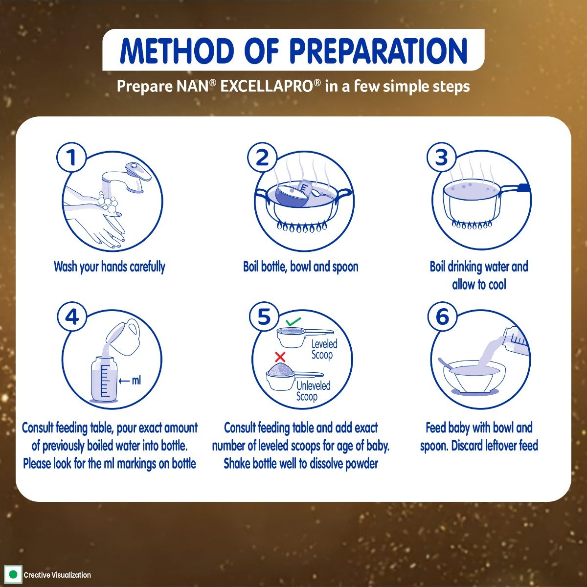 NAN EXCELLAPRO Nan Stage 3 Follow-Up Formula Milk Powder For Babies (After 12 Months), With DHA-ARA, 400 gm Bag-In-Box Pack, Infant, Pack of 1 NAN EXCELLAPRO Nan Stage 3 Follow-Up Formula Milk Powder For Babies (After 12 Months), With DHA-ARA, 400 gm Bag-In-Box Pack, Infant, Pack of 1