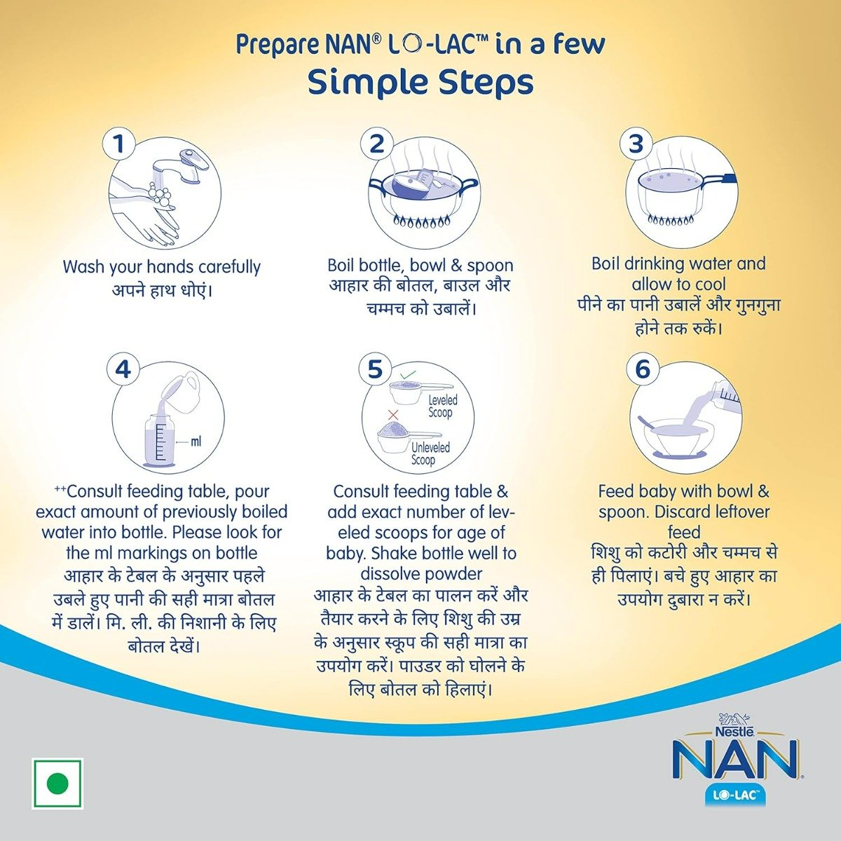 Nestle Nan Lo-Lac Infant Formula Powder, 400 gm, Pack of 1 Nestle Nan Lo-Lac Infant Formula Powder, 400 gm, Pack of 1