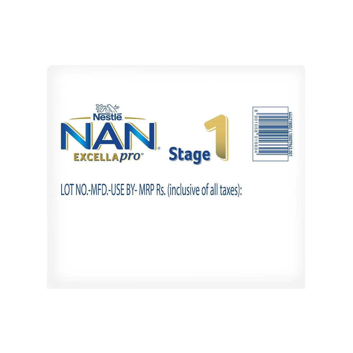 Nestle Nan Excellapro Stage 1, 1.2kg Pack, Infant Formula Milk Powder With HMOs & Probiotic For Babies (Up To 6 Months), 3x400g Box (1.2kg Bag-In-Box), Pack of 1 Nestle Nan Excellapro Stage 1, 1.2kg Pack, Infant Formula Milk Powder With HMOs & Probiotic For Babies (Up To 6 Months), 3x400g Box (1.2kg Bag-In-Box), Pack of 1