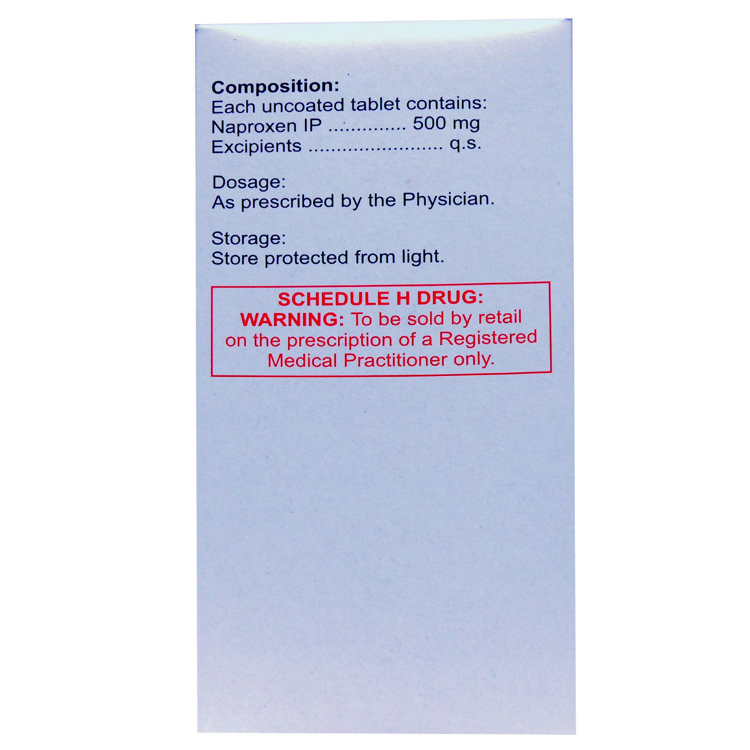 Naprosyn 500 Tablet 15's, Pack of 15 TABLETS Naprosyn 500 Tablet 15's, Pack of 15 TABLETS