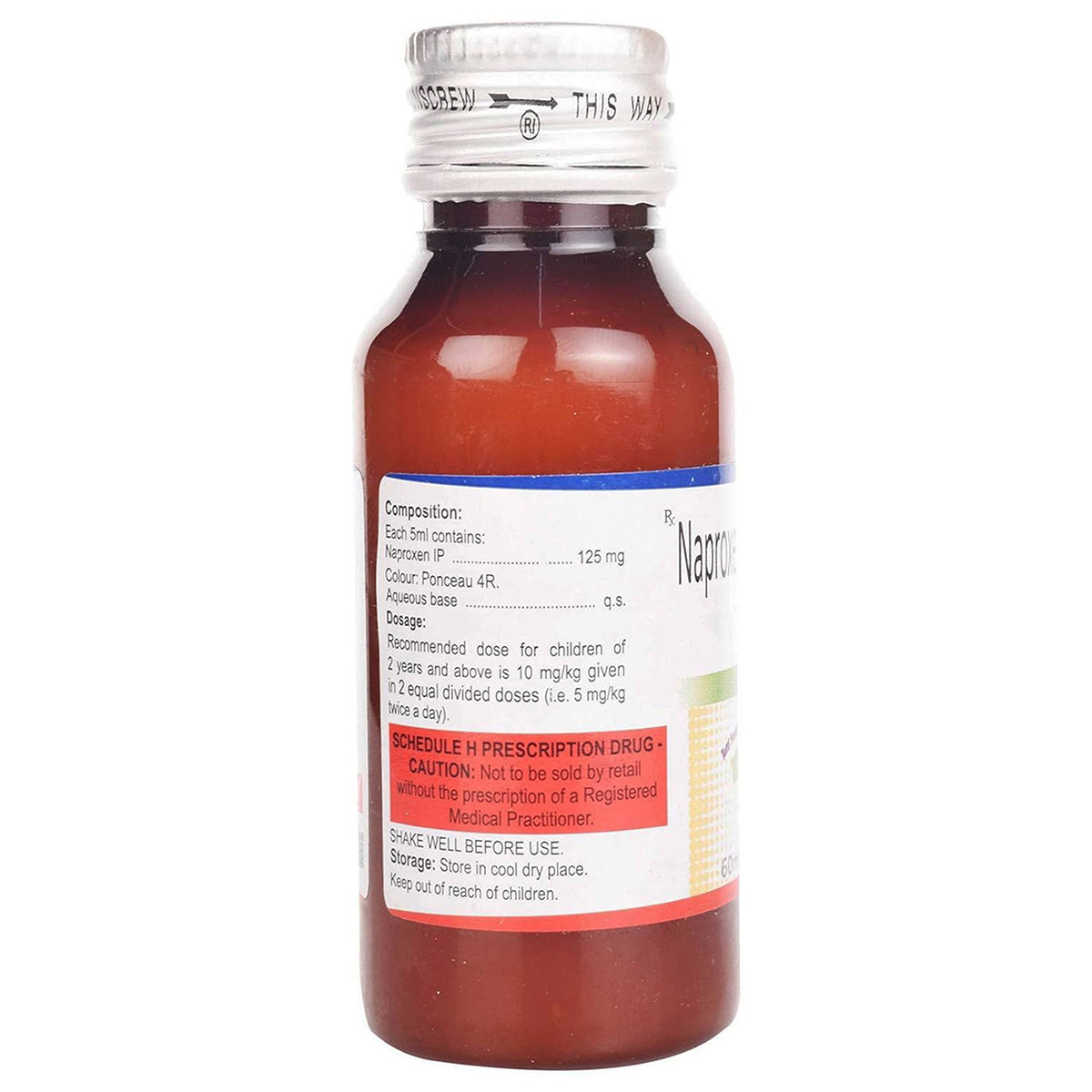 Naprosyn Syrup 60 ml, Pack of 1 Syrup Naprosyn Syrup 60 ml, Pack of 1 Syrup