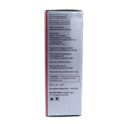 Nasocobal Nasal Spray 2.3 ml, Pack of 1 NASAL SPRAY