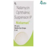 Natamet Eye Drops 5 ml, Pack of 1 EYE DROPS