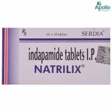 Natrilix Tablet 10's, Pack of 10 TabletS