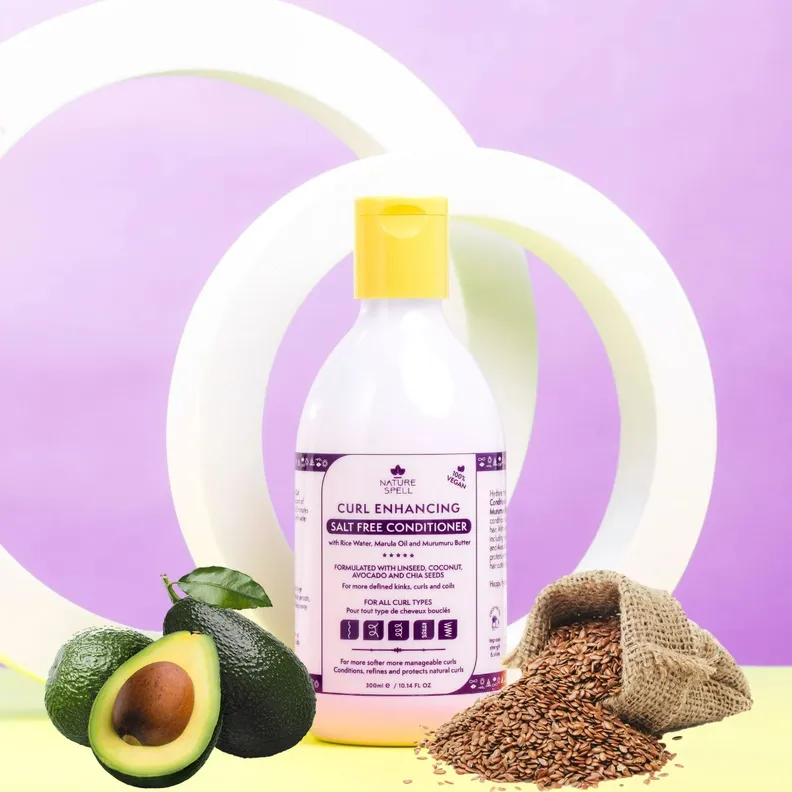 Buy Nature Spell Curl Enhancing Salt Free Conditioner, 300 ml | 19 ...