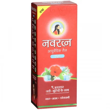 Navratna Ayurvedic Cool Hair Oil, 90 ml