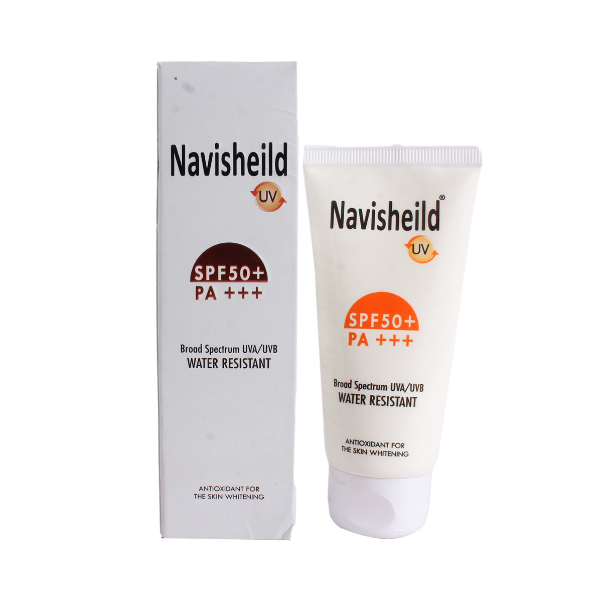 Navisheild UV SPF 50+ PA+++ Cream 50 gm, Pack of 1 Navisheild UV SPF 50+ PA+++ Cream 50 gm, Pack of 1