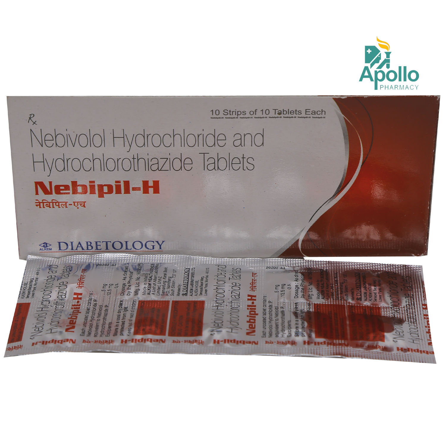 NEBIPIL H TABLET, Pack of 10 TABLETS NEBIPIL H TABLET, Pack of 10 TABLETS