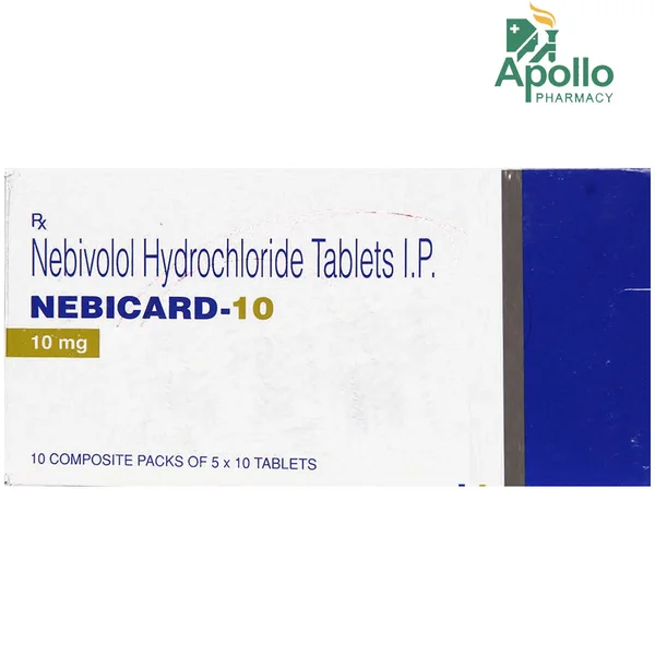Nebicard-10 Tablet 10's