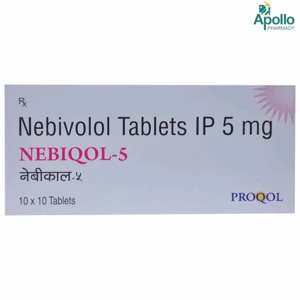 Nebiqol-5 Tablet 10's, Pack of 10 TABLETS