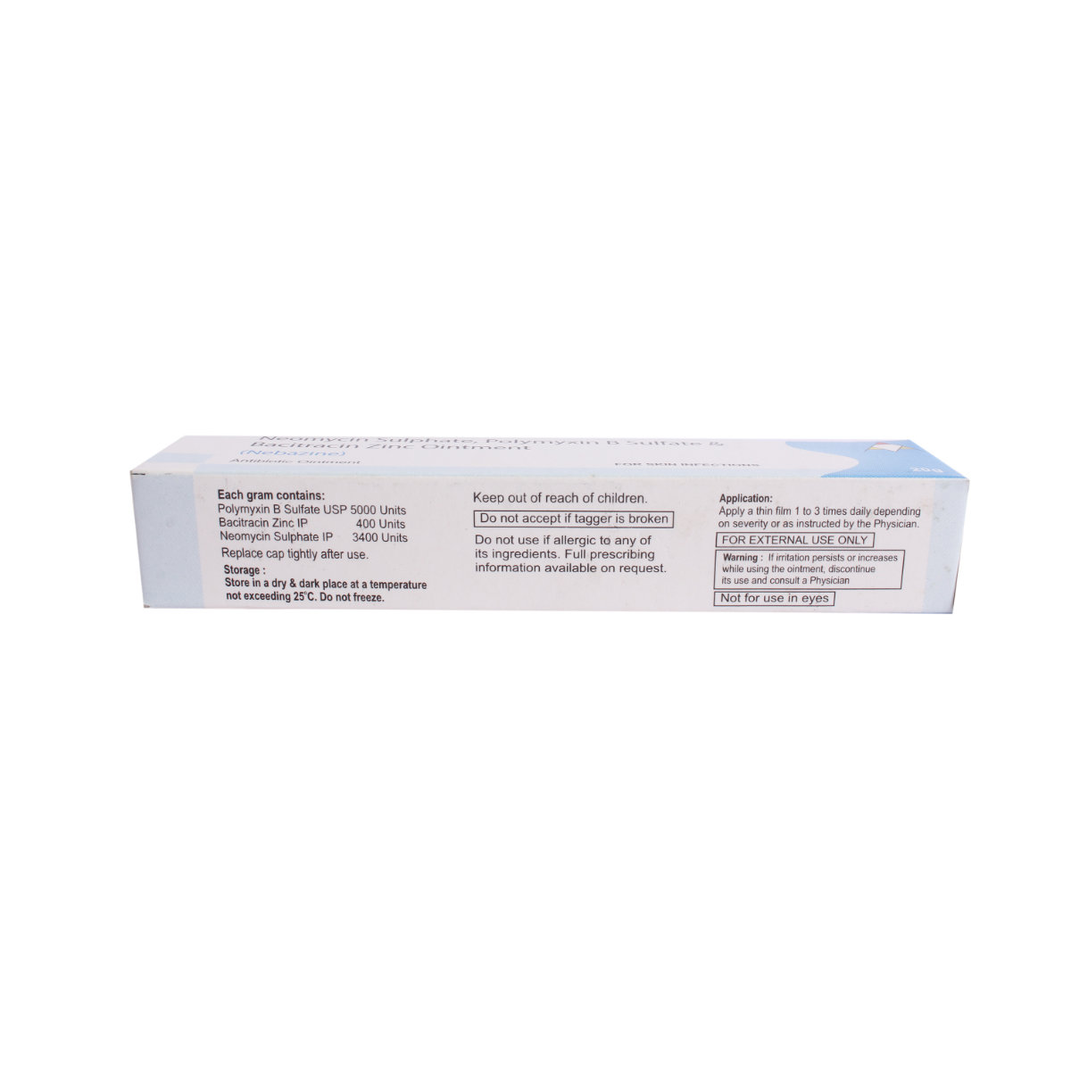 Nebazine Ointment 20gm, Pack of 1 Ointment Nebazine Ointment 20gm, Pack of 1 Ointment