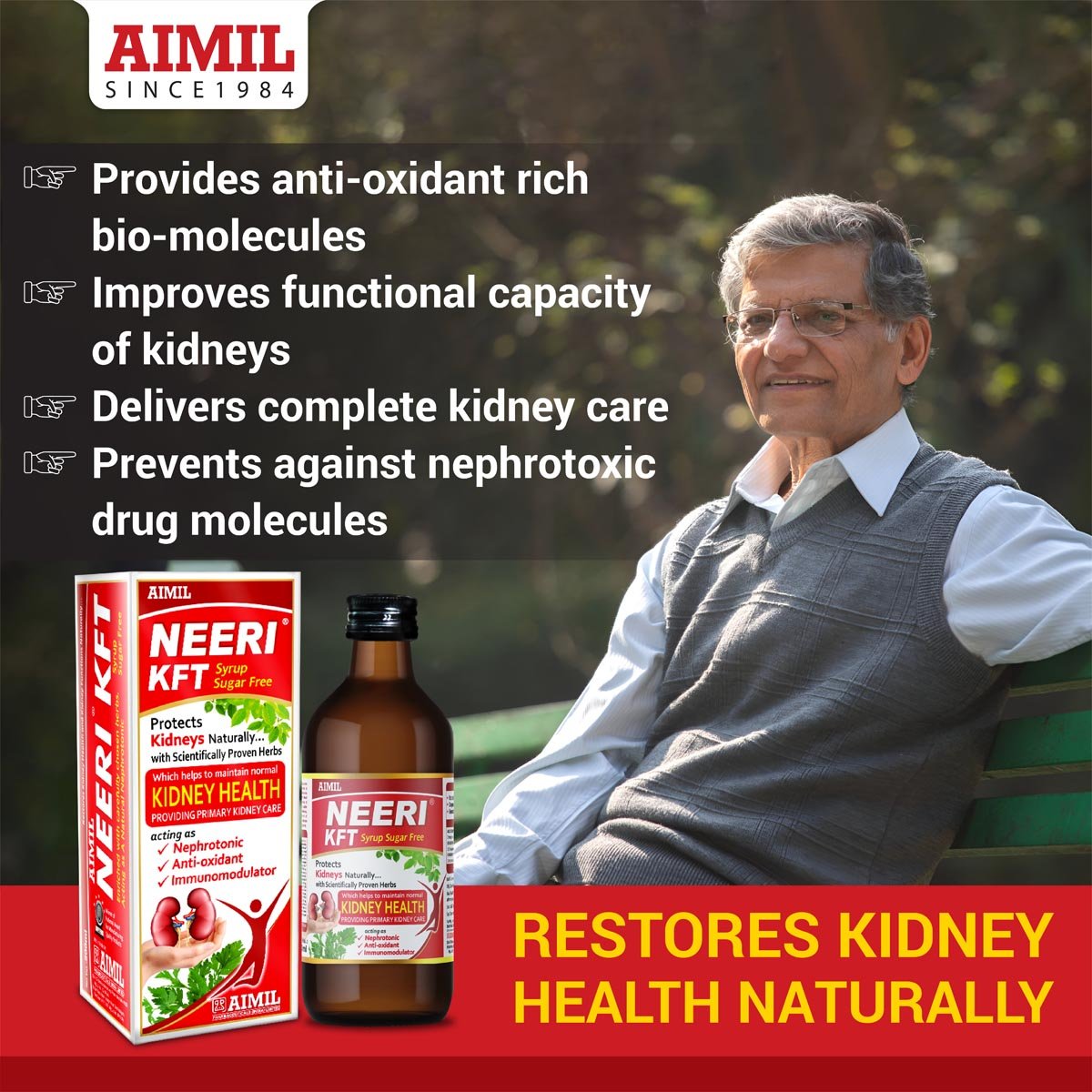 Aimil Neeri KFT Syrup 200 ml, Pack of 1 Aimil Neeri KFT Syrup 200 ml, Pack of 1