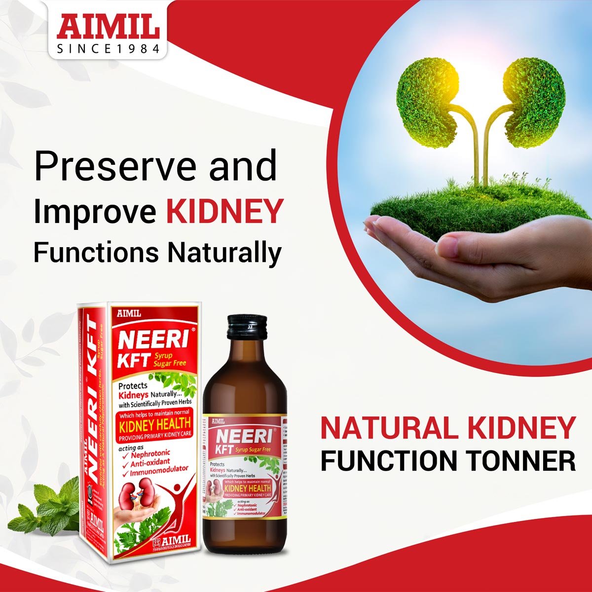 Aimil Neeri KFT Syrup 200 ml, Pack of 1 Aimil Neeri KFT Syrup 200 ml, Pack of 1