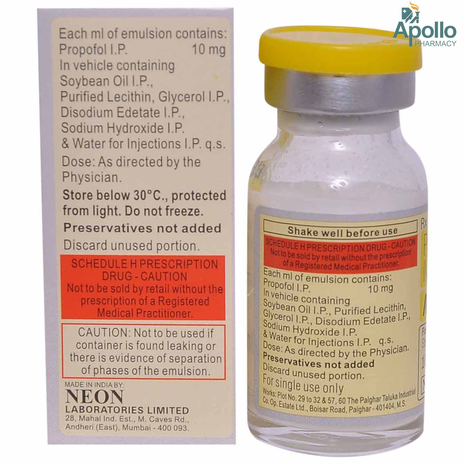 Buy Neorof 100 mg Injection online | Uses, Side Effects, Price and ...