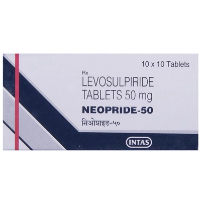 Neopride-50 Tablet 10's, Pack of 10 TABLETS