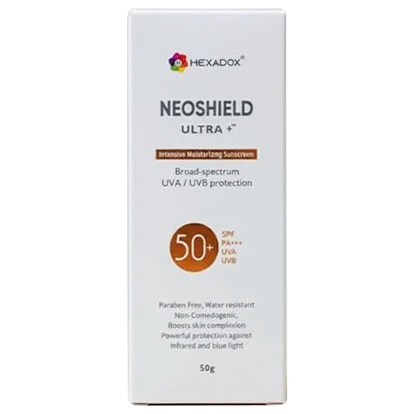 Neoshield Ultra+ SPF 50+ Pa++ Moist Sunscreen, 50 gm