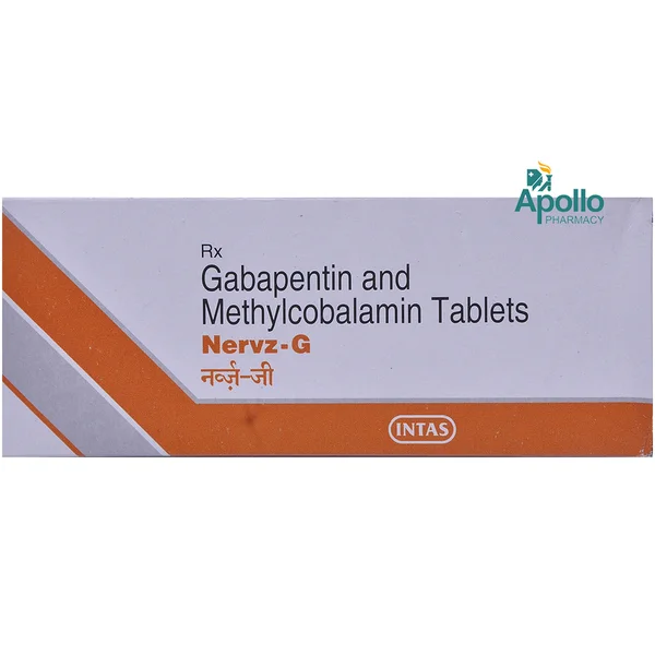 Nervz-G Tablet 10's, Pack of 10 TABLETS