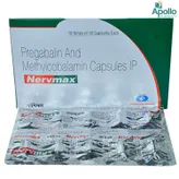 Nervmax Capsule 10's, Pack of 10 CAPSULES