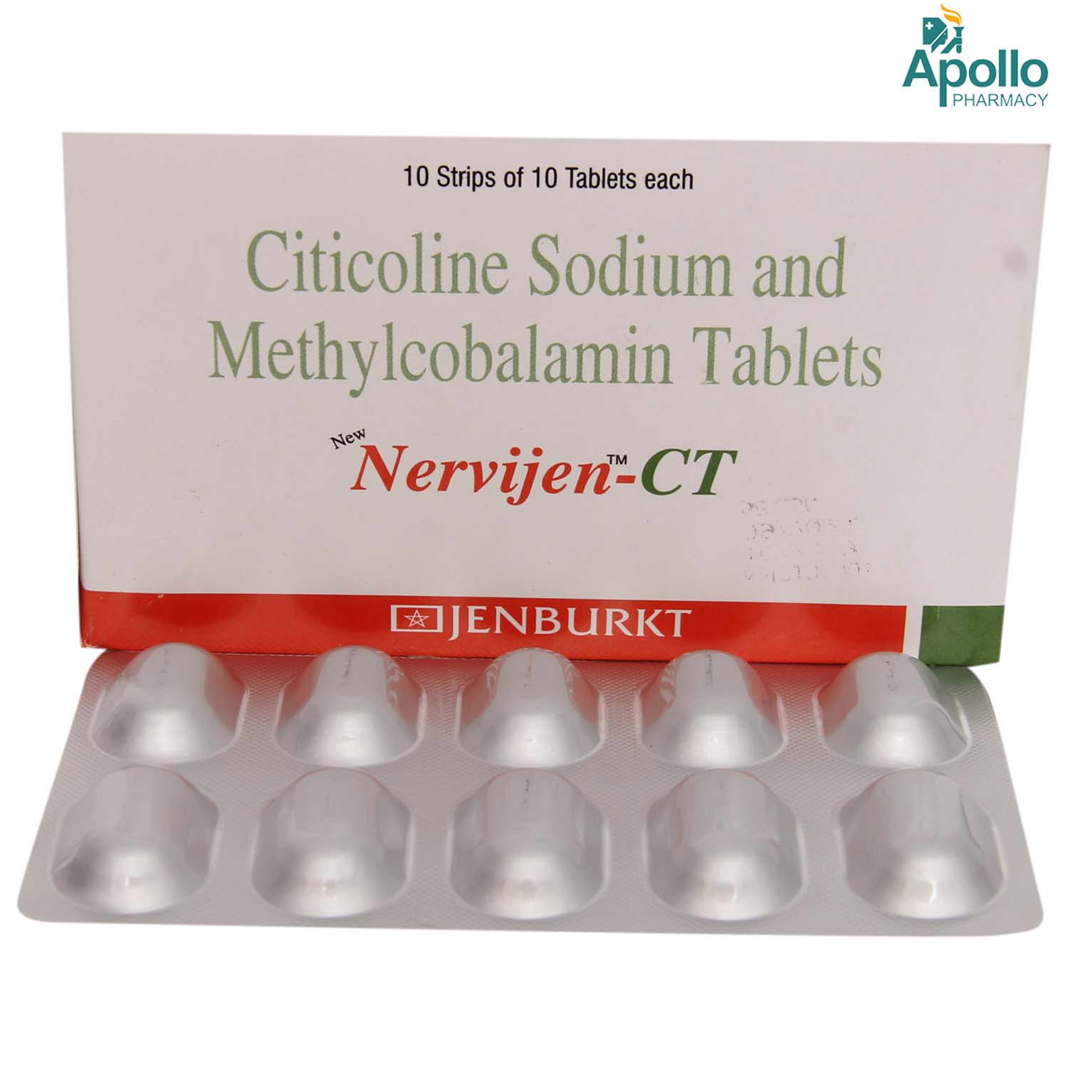 New Nervijen CT Tablet 10's, Pack of 10 TABLETS New Nervijen CT Tablet 10's, Pack of 10 TABLETS