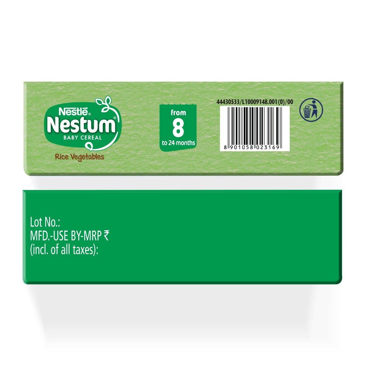 Nestle Nestum Baby Cereal Rice Vegetables (From 8 to 24 Months) Powder, 300 gm Refill Pack, Pack of 1 Nestle Nestum Baby Cereal Rice Vegetables (From 8 to 24 Months) Powder, 300 gm Refill Pack, Pack of 1