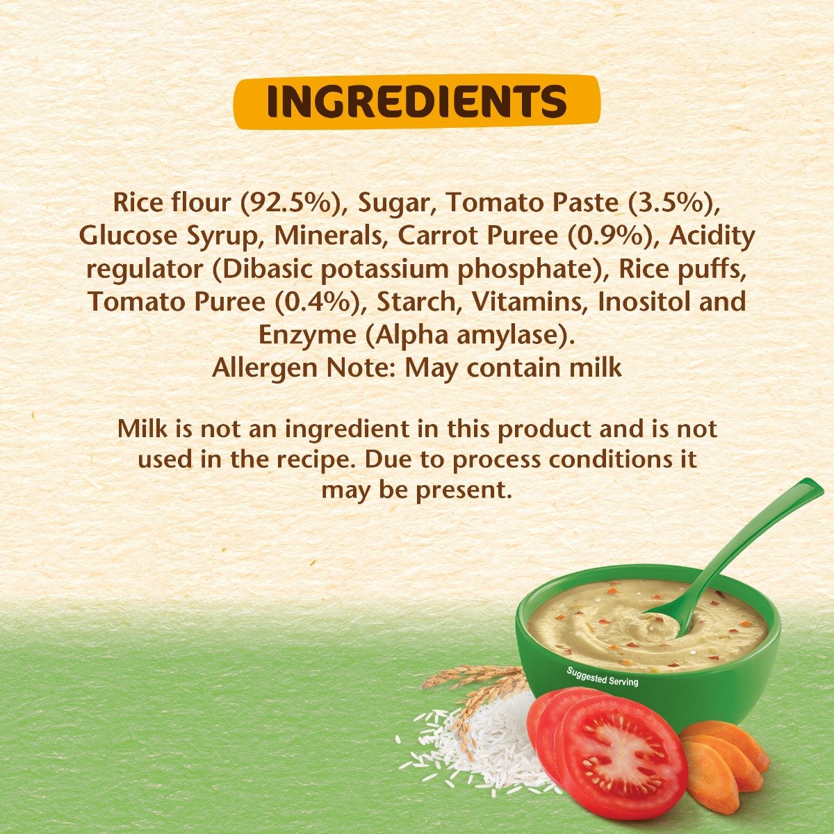 Nestle Nestum Baby Cereal Rice Vegetables (From 8 to 24 Months) Powder, 300 gm Refill Pack, Pack of 1 Nestle Nestum Baby Cereal Rice Vegetables (From 8 to 24 Months) Powder, 300 gm Refill Pack, Pack of 1