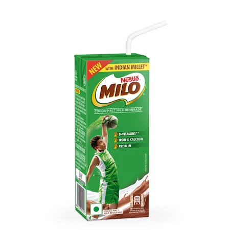Nestle Milo Active-Go Cocoa-Malt Milk Health Drink, 180 ml