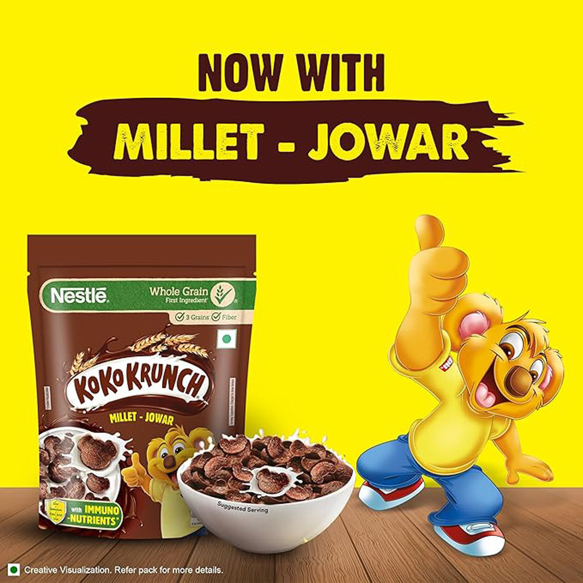 Nestle Koko Krunch Chocolate, 350 gm, Pack of 1 Nestle Koko Krunch Chocolate, 350 gm, Pack of 1