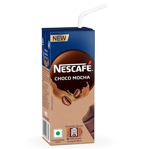 Nescafe Choco Mocha Chocolate Flavour Milk, 180 ml, Pack of 1
