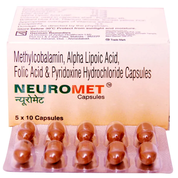 Neuromet Capsule 10's, Pack of 10 CapsuleS