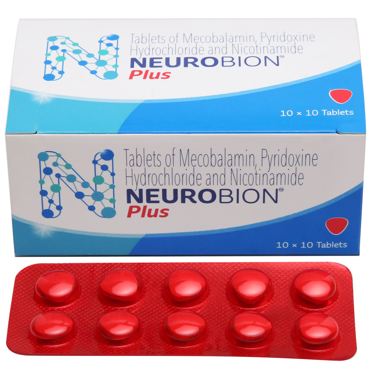 Neurobion Plus Tablet 10's, Pack of 10 TABLETS Neurobion Plus Tablet 10's, Pack of 10 TABLETS
