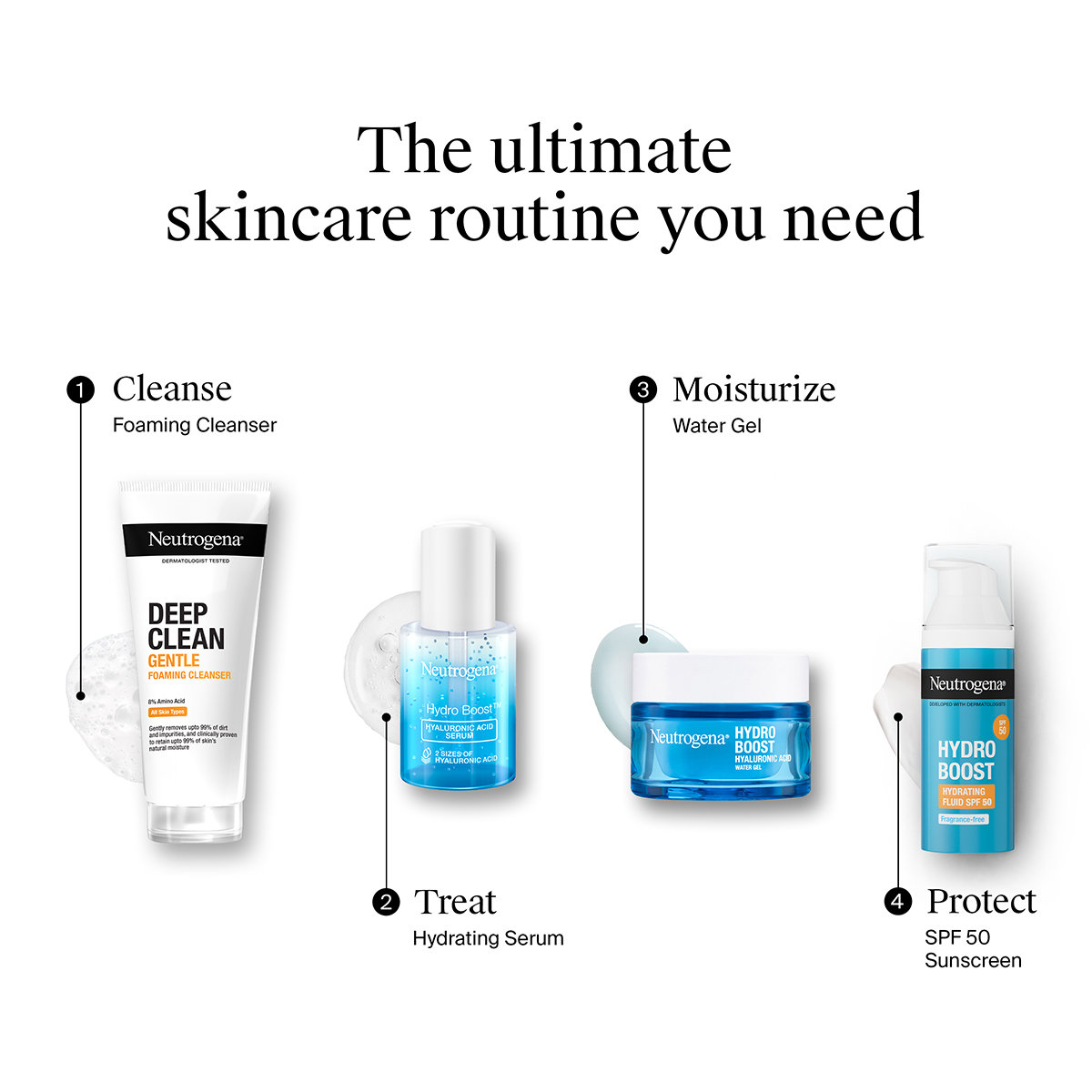 Neutrogena Deep Clean Facial Cleanser 50 ml | Deeply Cleanses | Improves Complexion | For Normal to Oily Skin, Pack of 1 Neutrogena Deep Clean Facial Cleanser 50 ml | Deeply Cleanses | Improves Complexion | For Normal to Oily Skin, Pack of 1