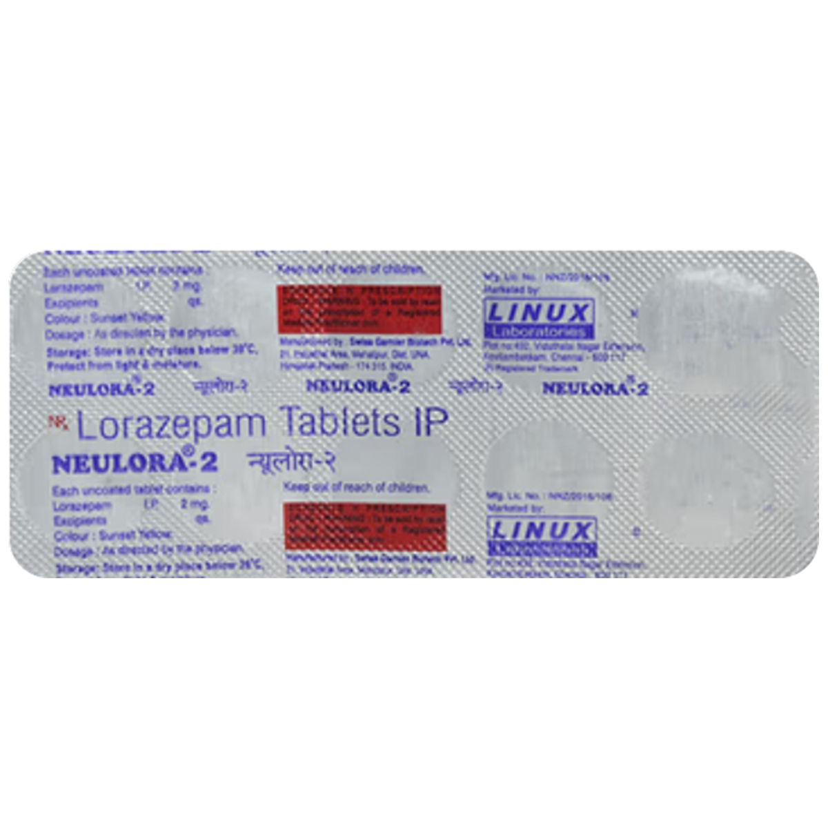 Neotra Drug Buy NEULORA 2MG TABLET online | Uses, Side Effects, Price and ...