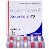 Neurokem 75 Capsule 10's, Pack of 10 CAPSULES