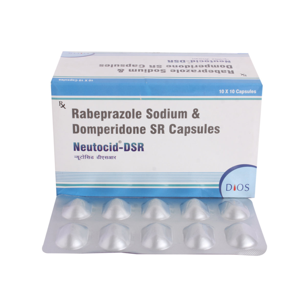 Neutocid DSR Capsule 10's, Pack of 10 Neutocid DSR Capsule 10's, Pack of 10