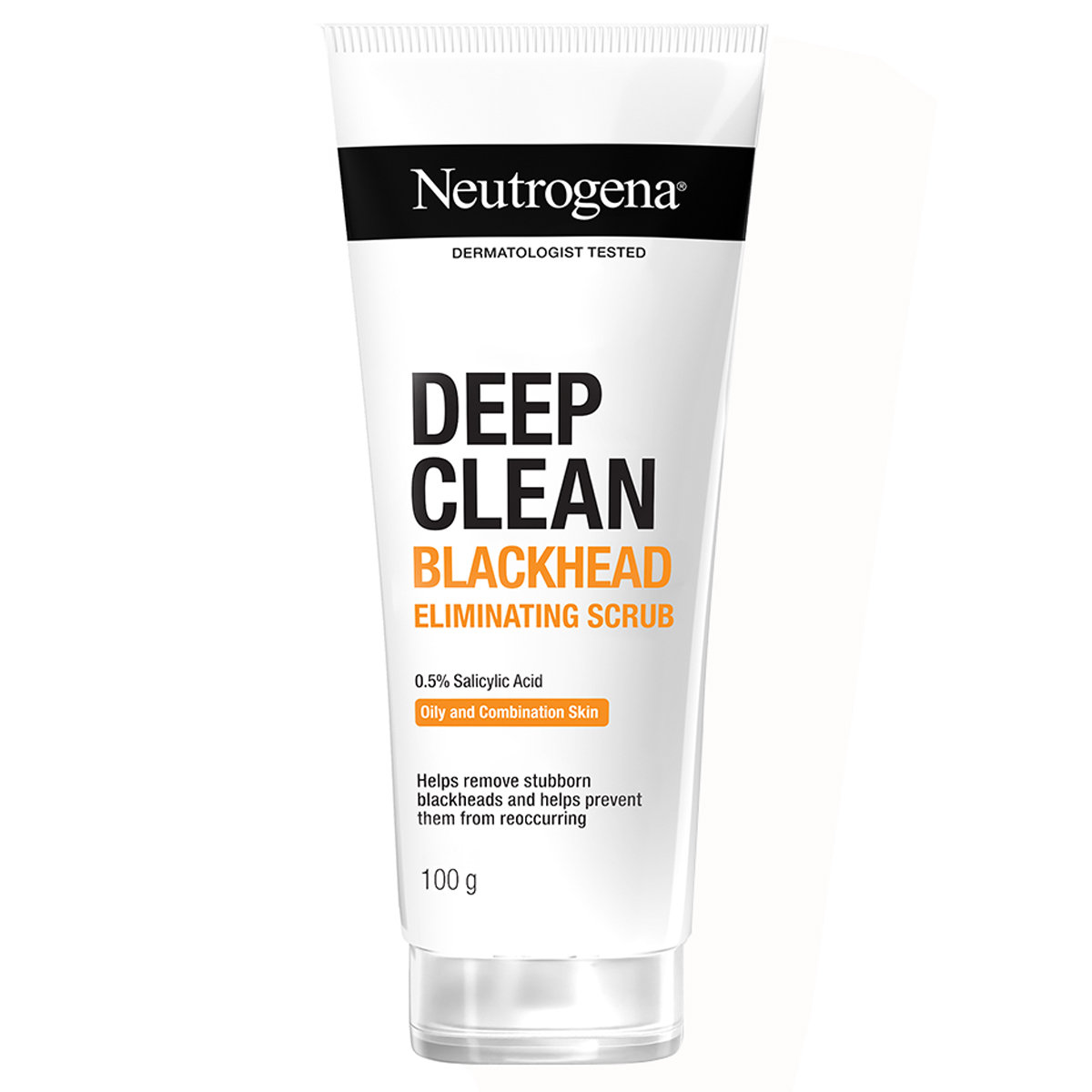 Neutrogena Deep Clean Blackhead Eliminating Daily Scrub 100 gm | Removes Blackheads | For Clear & Healthy Skin, Pack of 1 Neutrogena Deep Clean Blackhead Eliminating Daily Scrub 100 gm | Removes Blackheads | For Clear & Healthy Skin, Pack of 1