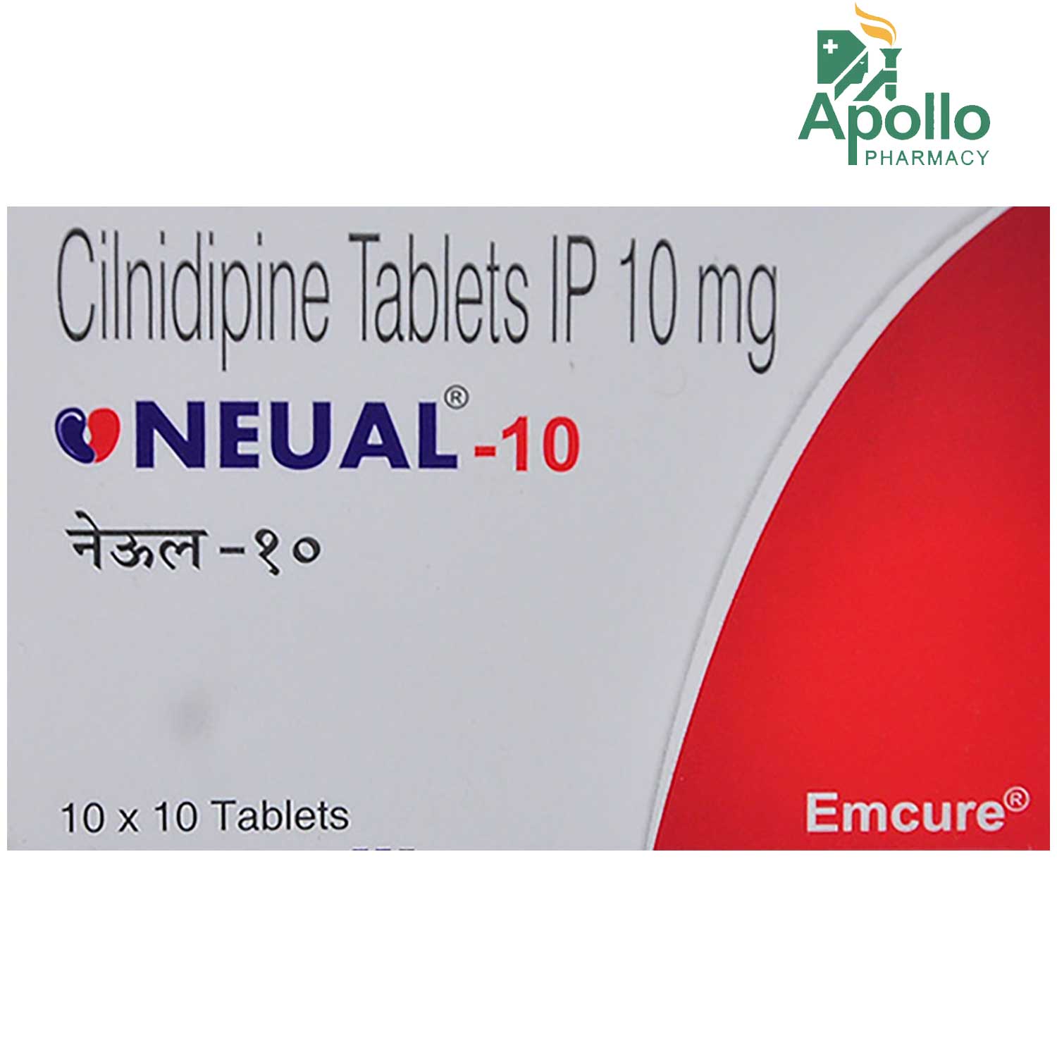 NEUAL 10MG TABLET, Pack of 10 TABLETS