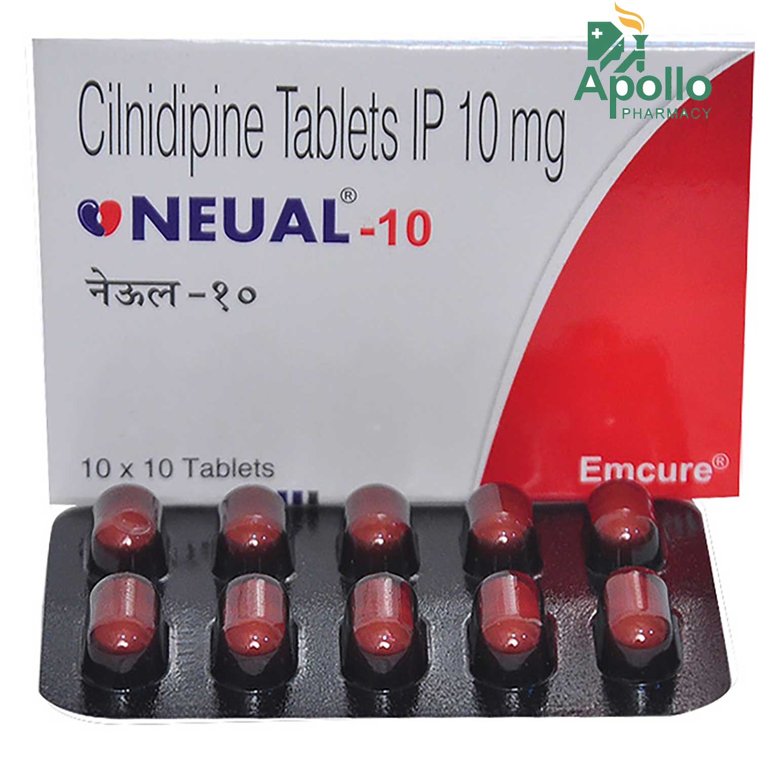 NEUAL 10MG TABLET, Pack of 10 TABLETS