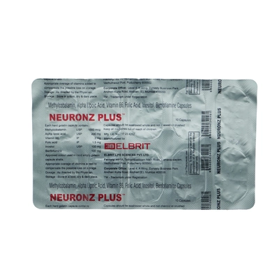 Neuronz Plus Capsule 10's, Pack of 10