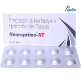 Neuroprime NT Tablet 10's, Pack of 10 TABLETS